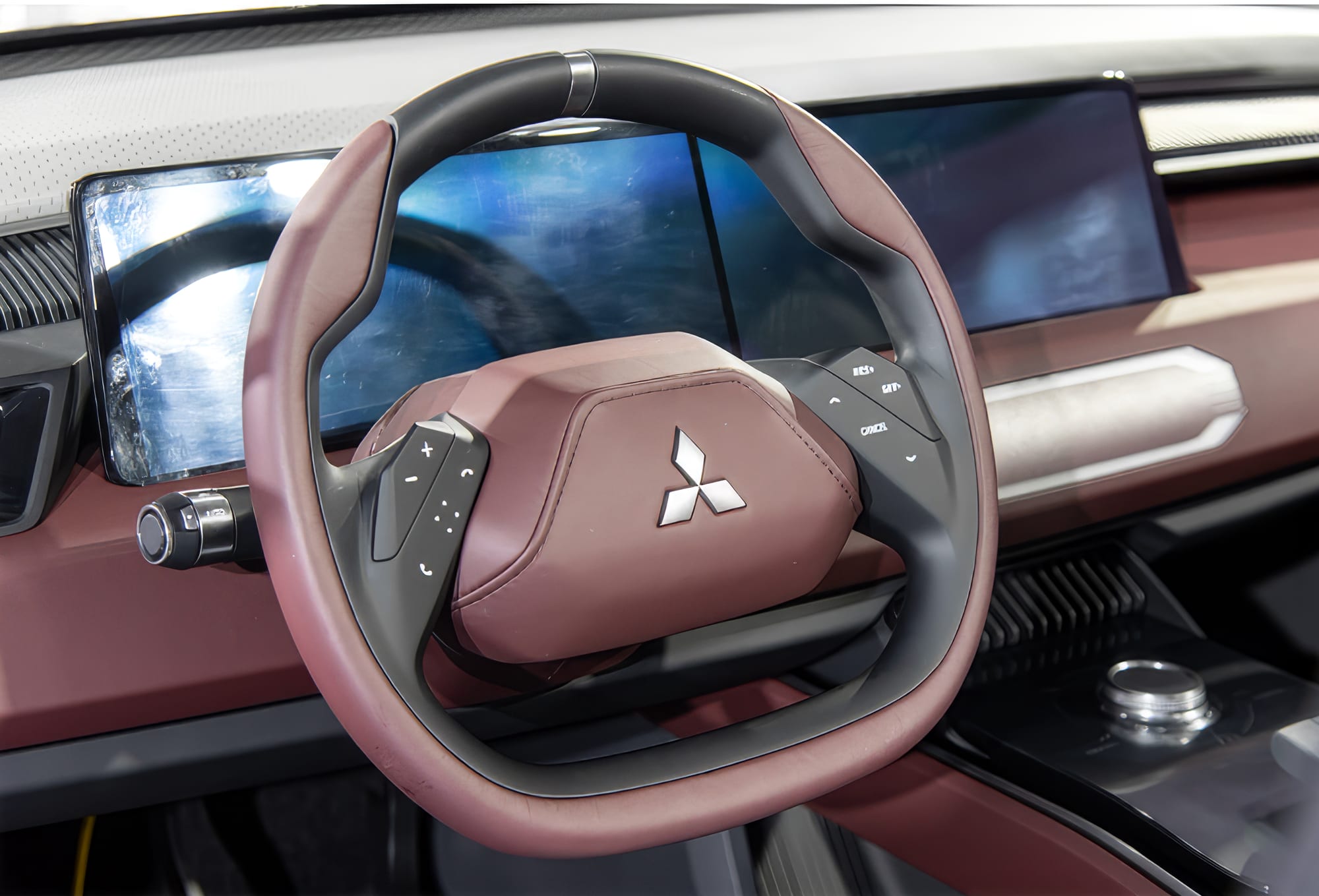 Steering wheel detail