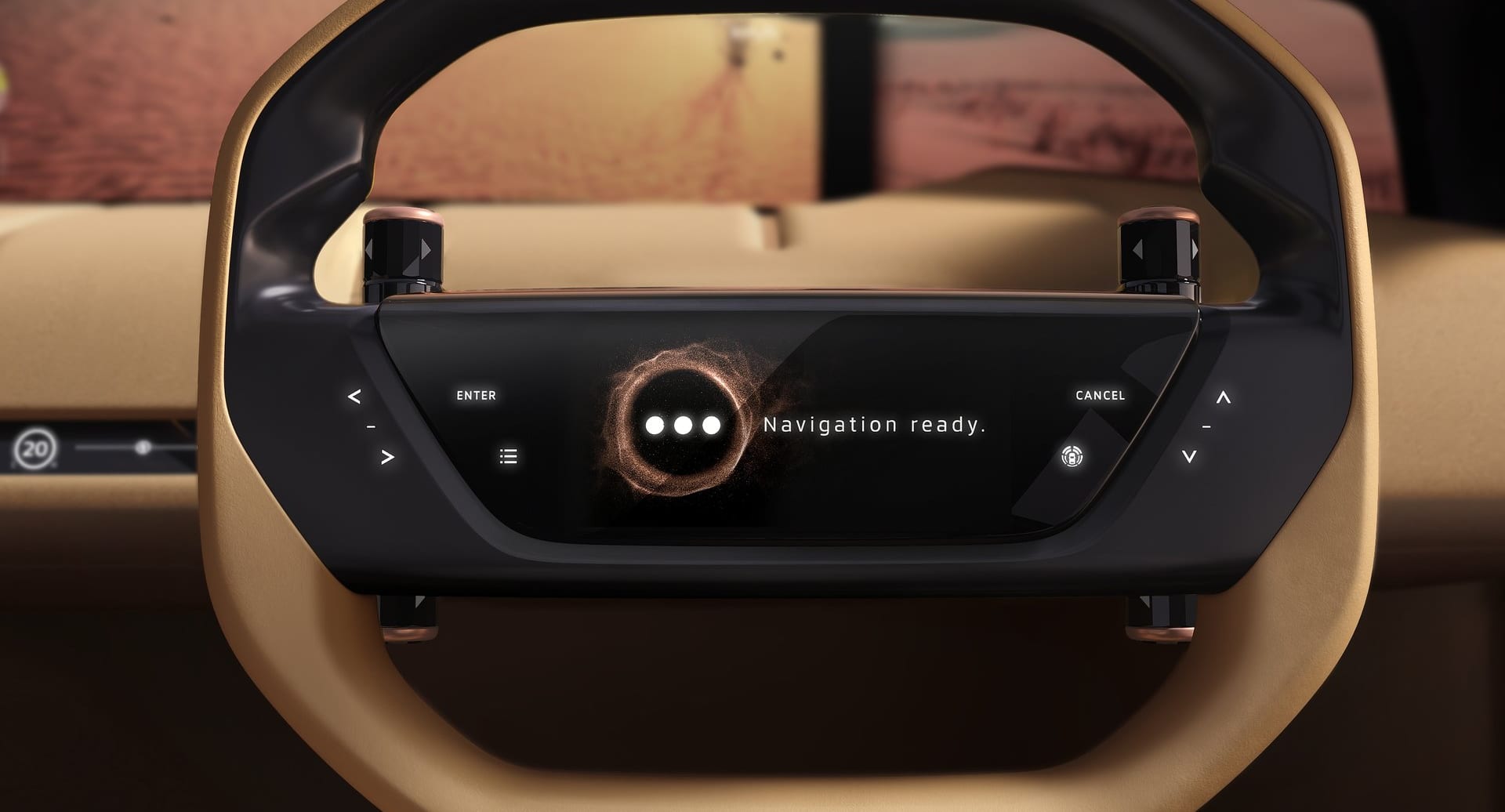 Steering wheel & HMI