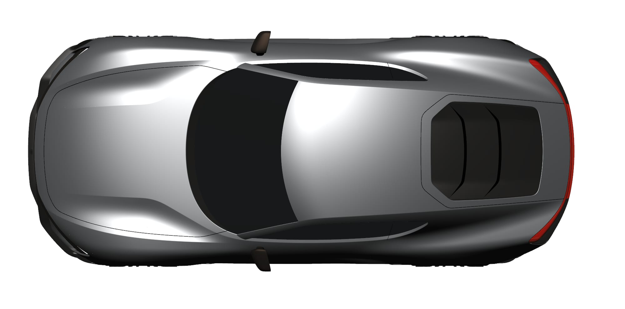 3D model — top