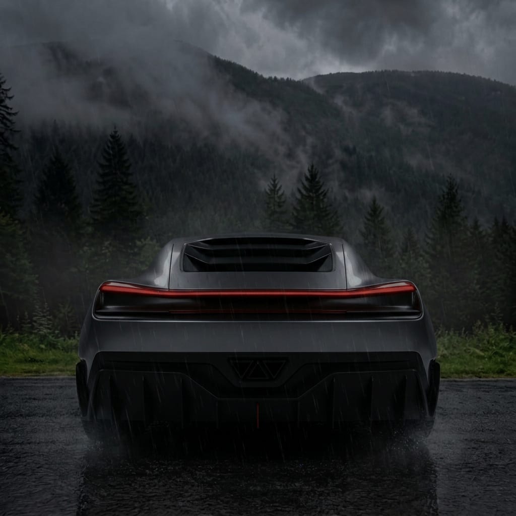 Rear view